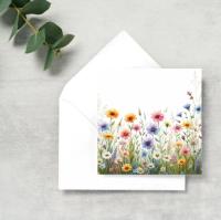 Wildflowers - Single Card or Bulk 10 Pack of Gift Cards
