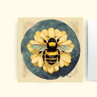 Bumble Bee Cards, Large Note Card, Invites, Birthday, Money Card