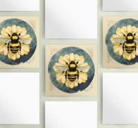 Bumble Bee Cards, Large Note Card, Invites, Birthday, Money Card