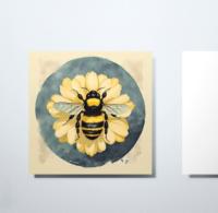 Bumble Bee Cards, Large Note Card, Invites, Birthday, Money Card