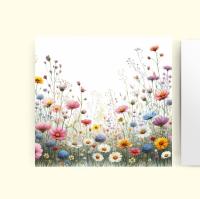 Wildflowers - Single Card or Bulk 10 Pack of Gift Cards