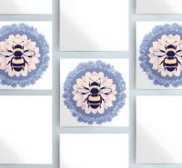 Bumble Bee Cards, Large Note Card, Invites, Birthday, Money Card