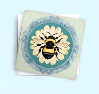 Bumble Bee Cards, Large Note Card, Invites, Birthday, Money Card