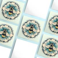 Bumble Bee Cards, Large Note Card, Invites, Birthday, Money Card