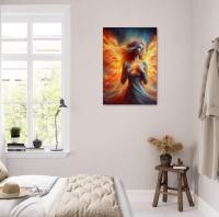 Print on Canvas, Fire Fairy, Ready to Hang