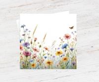 Wildflowers - Single Card or Bulk 10 Pack of Gift Cards