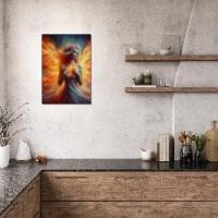 Print on Canvas, Fire Fairy, Ready to Hang