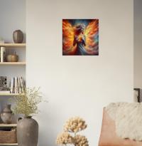 Print on Canvas, Fire Fairy, Ready to Hang