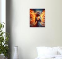 Print on Canvas, Fire Fairy, Ready to Hang