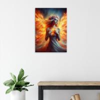 Print on Canvas, Fire Fairy, Ready to Hang
