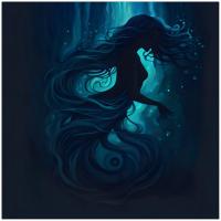Mermaid Greeting Cards, Birthday, Invitations, Thank You Cards