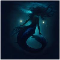 Mermaid Greeting Cards, Birthday, Invitations, Thank You Cards