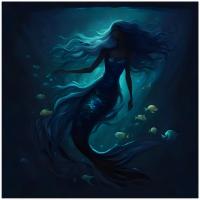 Mermaid Greeting Cards, Birthday, Invitations, Thank You Cards