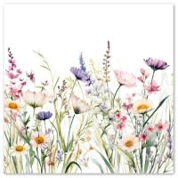 Set of Wildflower Gift Cards, 4 Designs, Bulk Pack of Cards