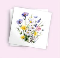 Set of Wildflower Gift Cards, 3 Designs, Bulk Pack of Cards