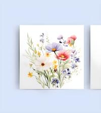 Wildflowers - Single Card or Bulk 10 Pack of Gift Cards