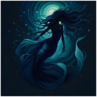 Mermaid Greeting Cards, Birthday, Invitations, Thank You Cards
