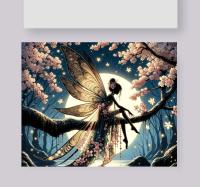 Fairy Greeting Cards, Large and Small Notecards, Birthday, Invitations