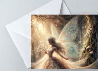 Fairy Greeting Cards, Large and Small Notecards, Birthday, Invitations