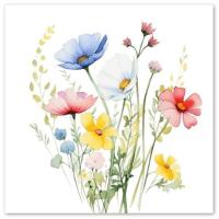 Set of Wildflower Gift Cards, 3 Designs, Bulk Pack of Cards