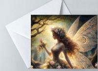 Fairy Greeting Cards, Large and Small Notecards, Birthday, Invitations