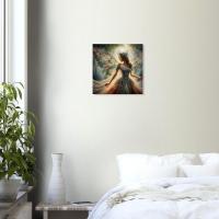 Wood Print, Fairy, Original Art, Print on Wood, Ready to Hang