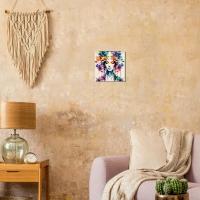 Wood Print, Floral, Original Art, Print on Wood, Ready to Hang