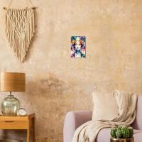 Wood Print, Floral, Original Art, Print on Wood, Ready to Hang