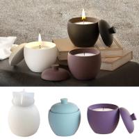 Mold - Jar with Lid Casting Mold - for Epoxy, Clay or other casting medium - Small Stash Jar, Candle Jar, or other uses