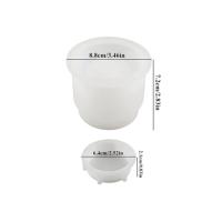 Mold - Jar with Lid Casting Mold - for Epoxy, Clay or other casting medium - Small Stash Jar, Candle Jar, or other uses
