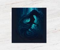 Mermaid Greeting Cards, Birthday, Invitations, Thank You Cards
