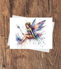 Fairy Greeting Cards, Set of 4 Designs, Bulk Pack of Cards