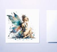 Fairy Greeting Cards, Set of 2 Designs, Bulk Pack of Cards