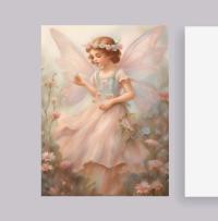 Fairy Greeting Cards, Set of 4 Designs, Bulk Pack of Cards