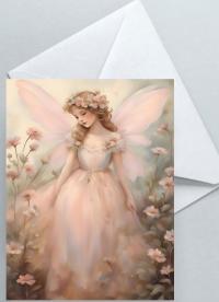 Fairy Greeting Cards, Set of 4 Designs, Bulk Pack of Cards