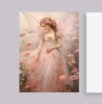 Fairy Greeting Cards, Set of 5 Designs, Bulk Pack of Cards