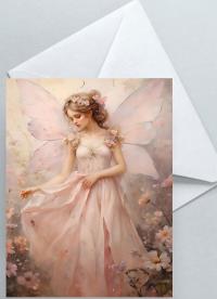 Fairy Greeting Cards, Set of 5 Designs, Bulk Pack of Cards