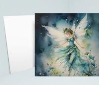 Fairy Greeting Cards, Set of 4 Designs, Bulk Pack of Cards