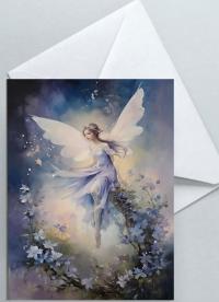 Fairy Greeting Cards, Set of 5 Designs, Bulk Pack of Cards