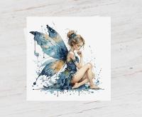 Fairy Greeting Cards, Set of 4 Designs, Bulk Pack of Cards