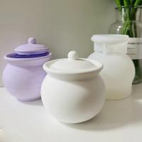 Mold - Jar with Lid Casting Mold - for Epoxy, Clay or other casting medium - Small Stash Jar, Candle Jar, or other uses