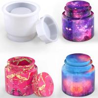 Mold - Jar with Lid Casting Mold - for Epoxy, Clay or other casting medium - Small Stash Jar, Candle Jar, or other uses