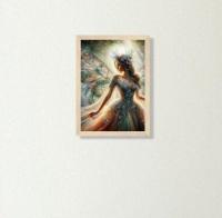 Fairy Print - Framed or Unframed - Original Art - Print on Paper