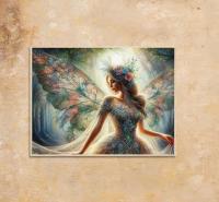 Fairy Print - Framed or Unframed - Original Art - Print on Paper