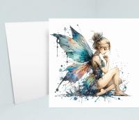 Fairy Greeting Cards, Set of 2 Designs, Bulk Pack of Cards