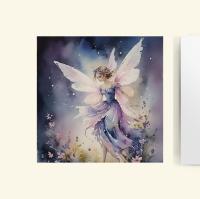 Fairy Greeting Cards, Set of 4 Designs, Bulk Pack of Cards