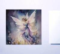 Fairy Greeting Cards, Set of 4 Designs, Bulk Pack of Cards