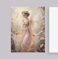 Fairy Greeting Cards, Set of 5 Designs, Bulk Pack of Cards