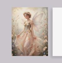 Fairy Greeting Cards, Set of 5 Designs, Bulk Pack of Cards