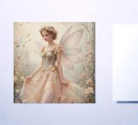 Fairy Greeting Cards, Set of 5 Designs, Bulk Pack of Cards